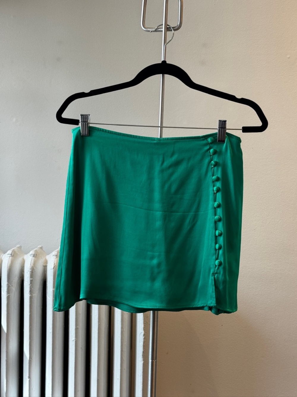 Zara Satin-like Mini Skirt